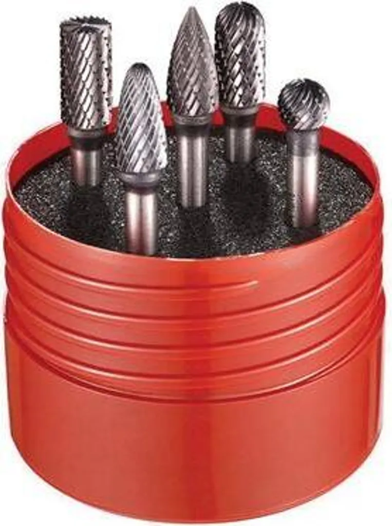 Dormer Jeu de 5 Fraises Limatrices HM TiAlN sur Tige n°2 Denture B C D F G