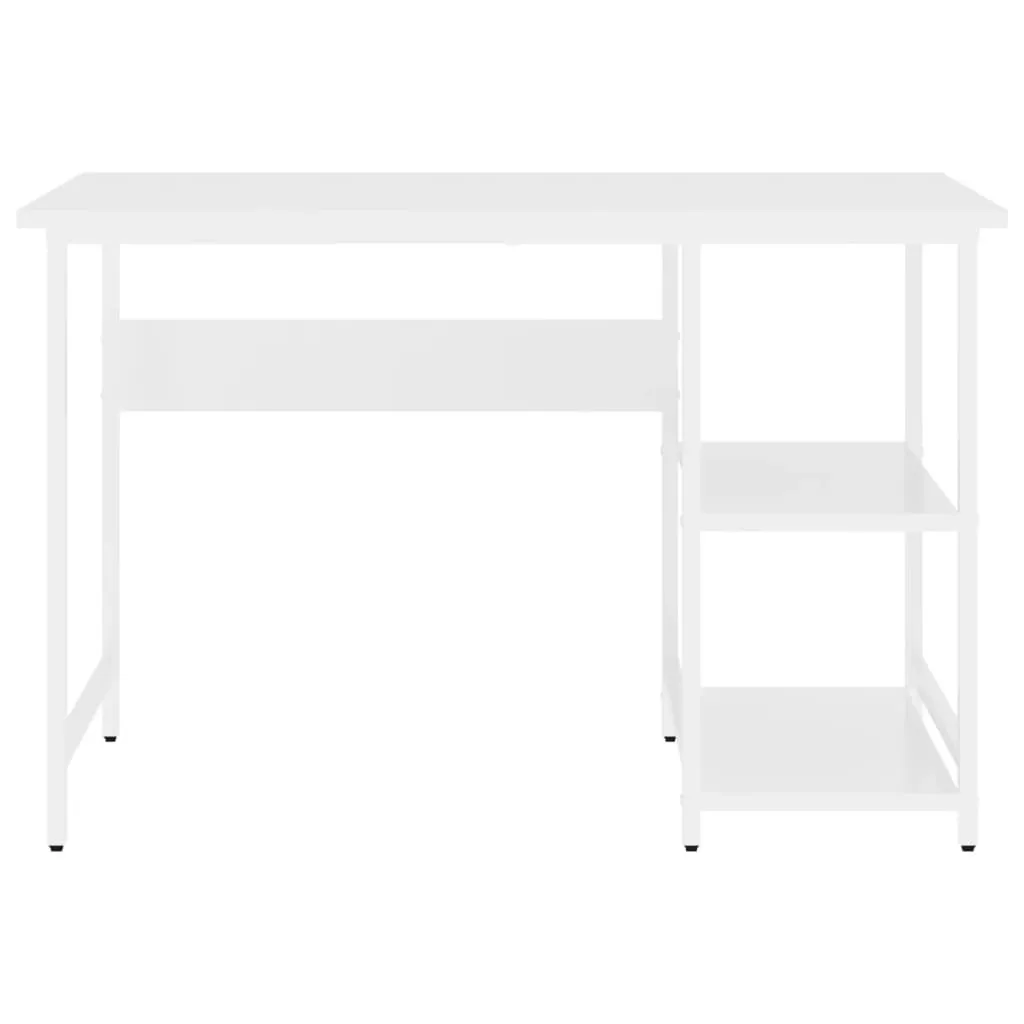 Scrivania Bambini e Ragazzi Bianca 105x55x72 cm | Sicura e Resistente - 3
