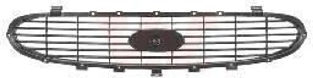 Calandre VAN WEZEL 1897514 en ABS noir pour Ford Transit MK-5 (E)