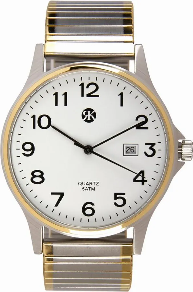Montre-bracelet Classique RK1972 en Acier - Accessoire de Mode Masculin
