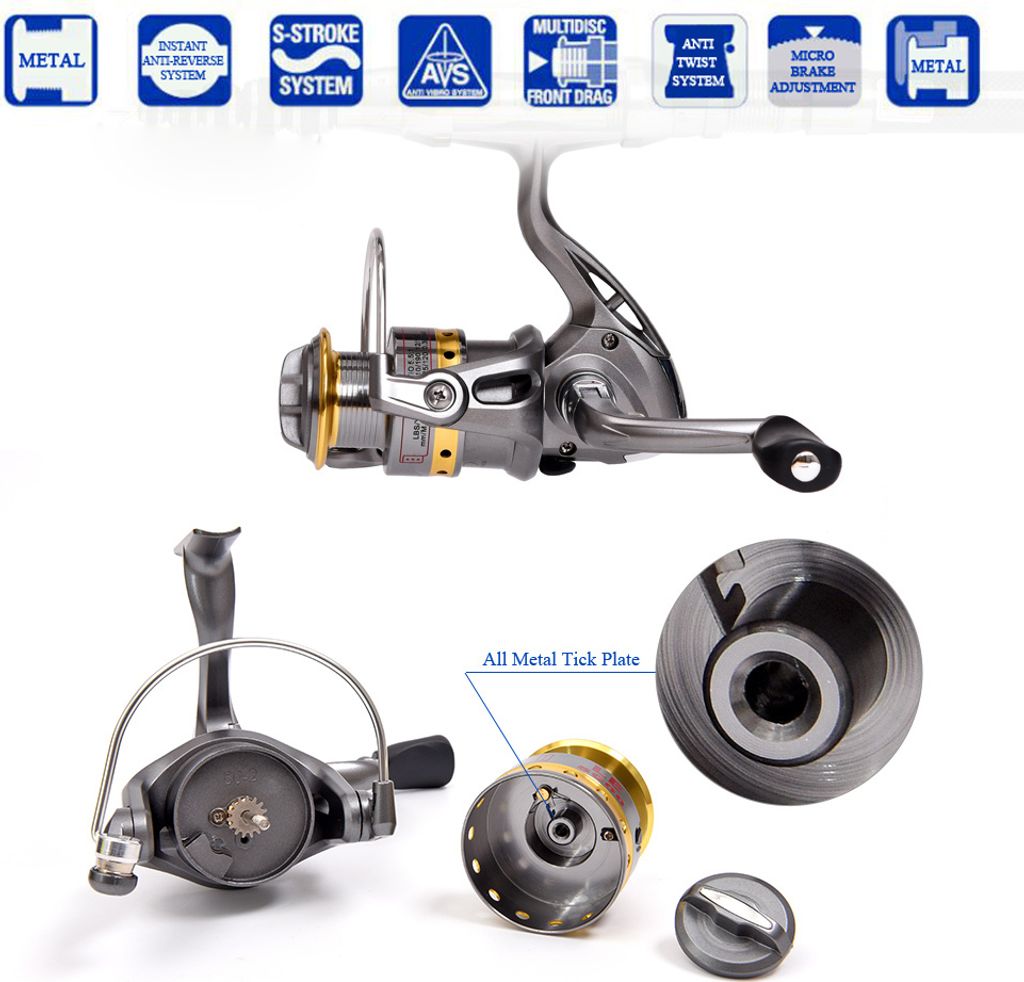 Teleskop-Angelrute & Rolle Set C Kohlefaser-Rute, Spinnrolle, Angelausrstung & Tasche, Komplettset fr Anf?nger & Angler