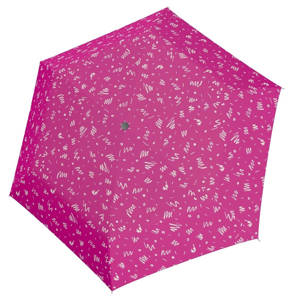 doppler Taschenregenschirm Regenschirm Zero Magic Minimally Fancy Pink
