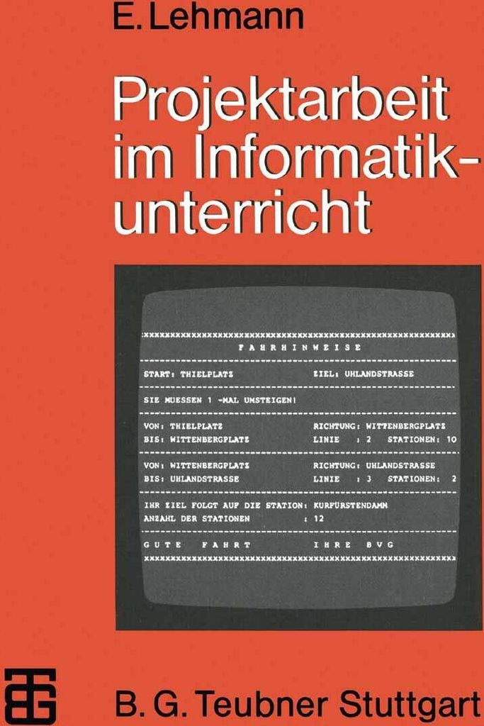 Projektarbeit im Informatikunterricht