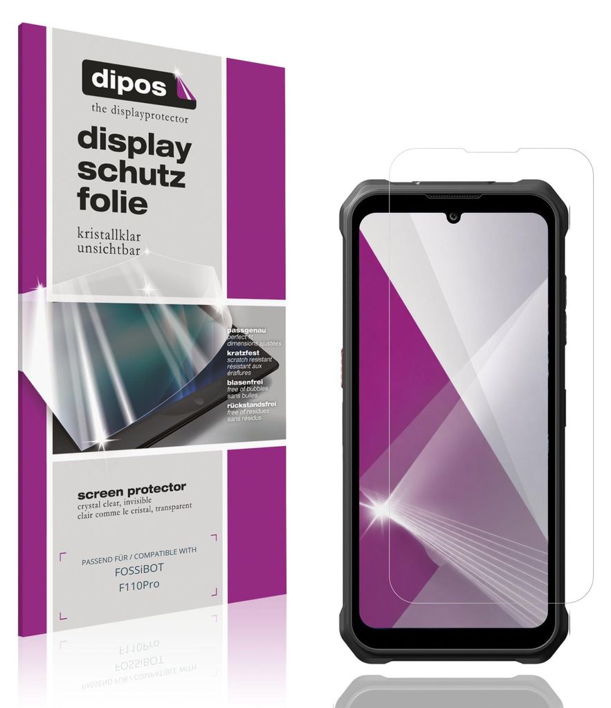 4x Film de protection d'écran pour FOSSiBOT F110Pro Image du produit 
