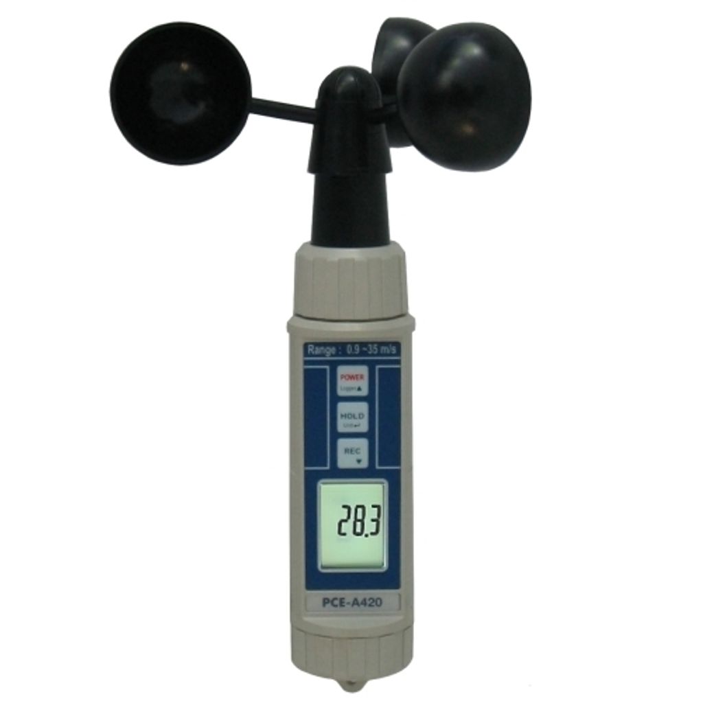 PCE Anemometer PCE-A420 Windmessgerät Flügelradanemometer Schalenkreuz