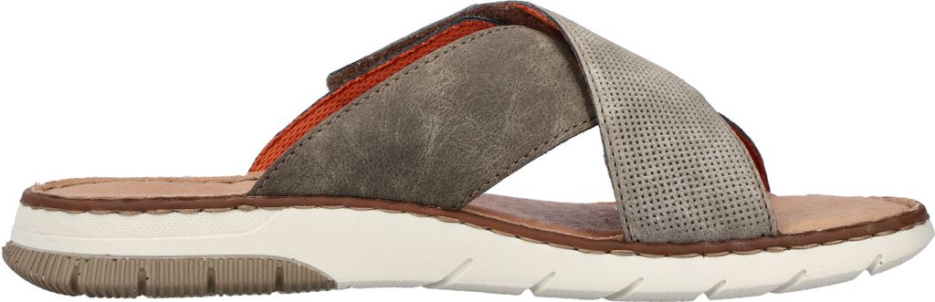 Rieker Herren Pantolette Klettverschluss Clog 25283, Produktbild 2
