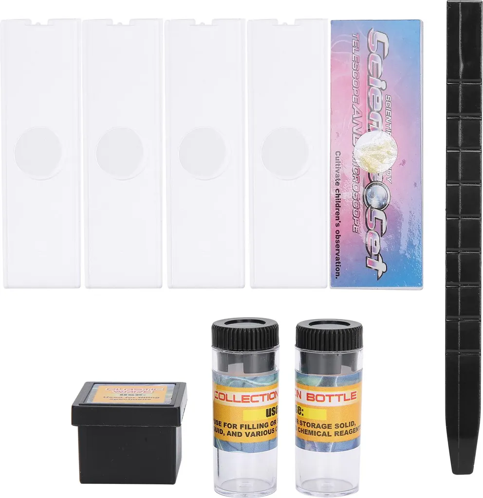 Jeu scientifique microscope pour enfants 1200X et accessoires