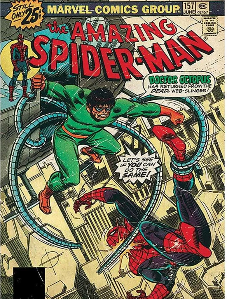 Sublimez vos murs vides avec la Toile Spider-Man 80x60 cm PM9223 Colorée