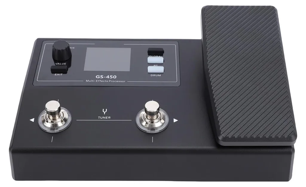 Processeur de Guitare pour Répétition avec Accordeur et Écran LCD Clair