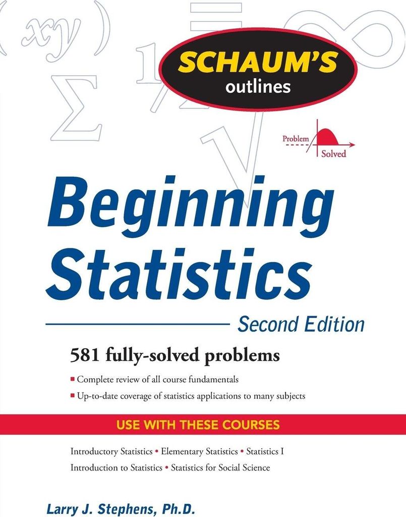 Schaum's Outline of Beginning Statistics