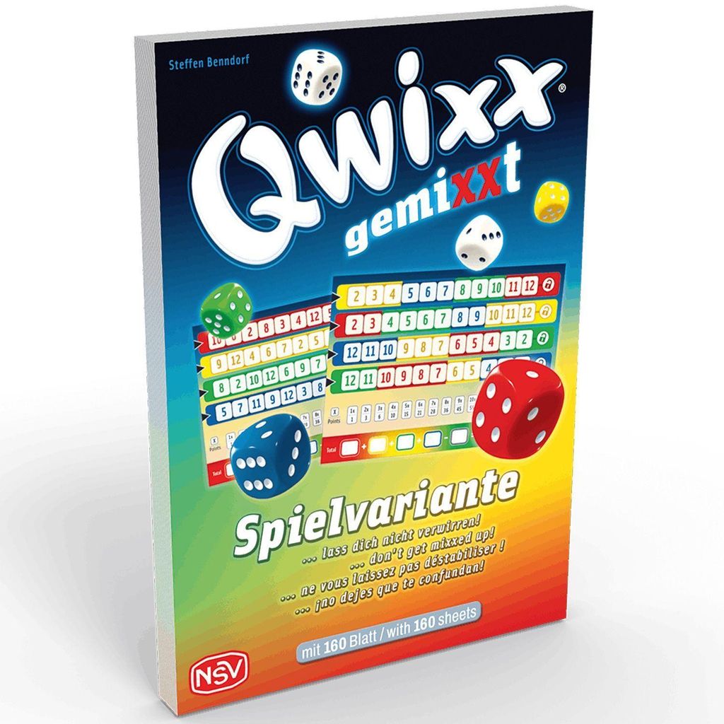 Qwixx Gemixxt Xl - Zusatzblöcke Produktbild 