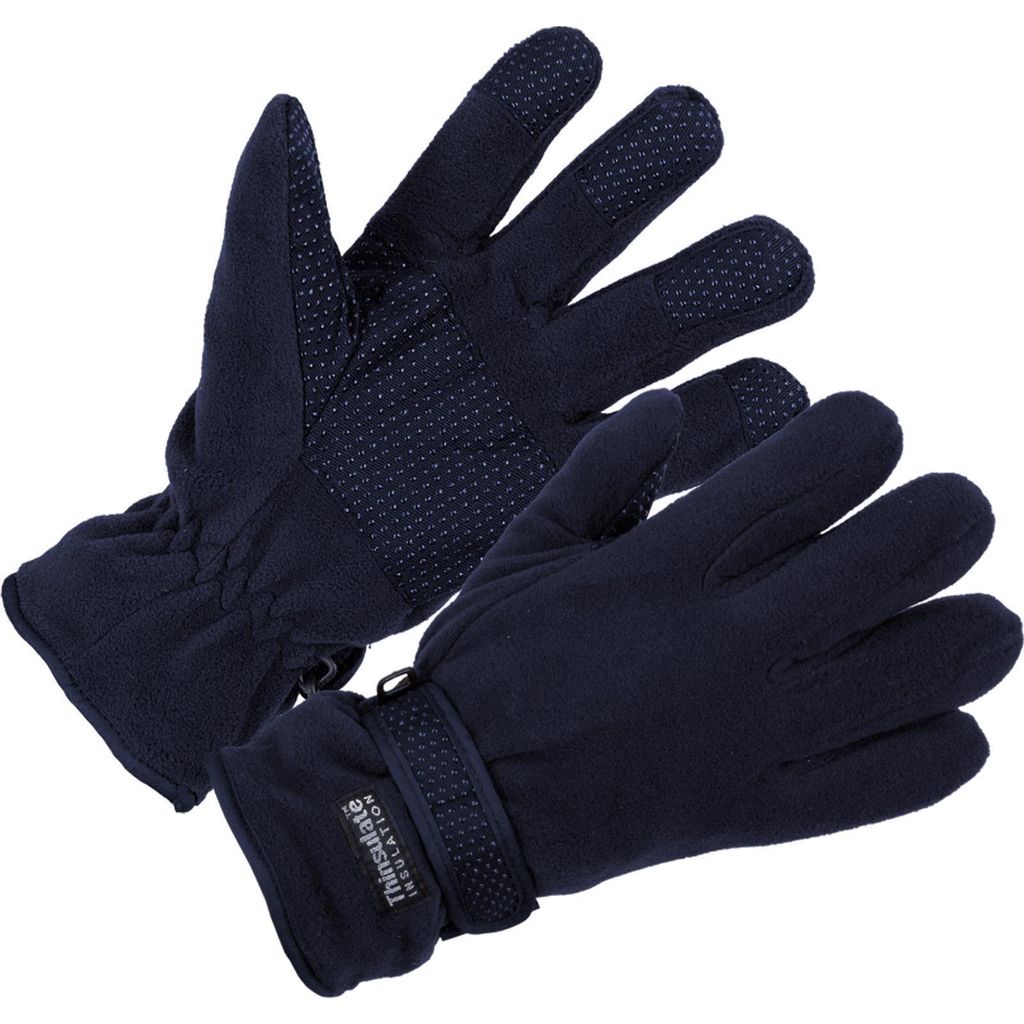 Fleecehandschuhe marine Gr. L