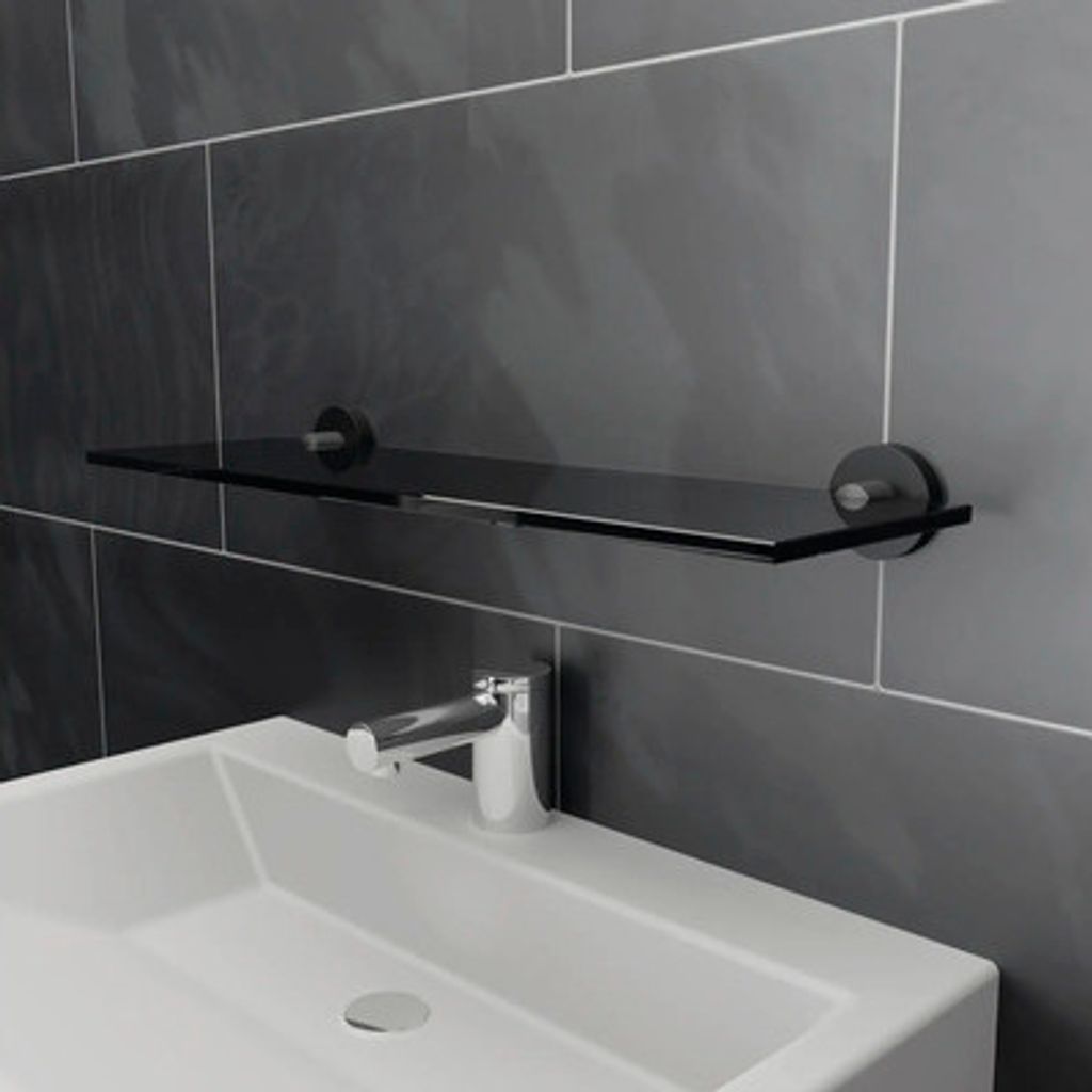 REIKA Ablage SAKU 50 cm schwarz matt Produktbild 