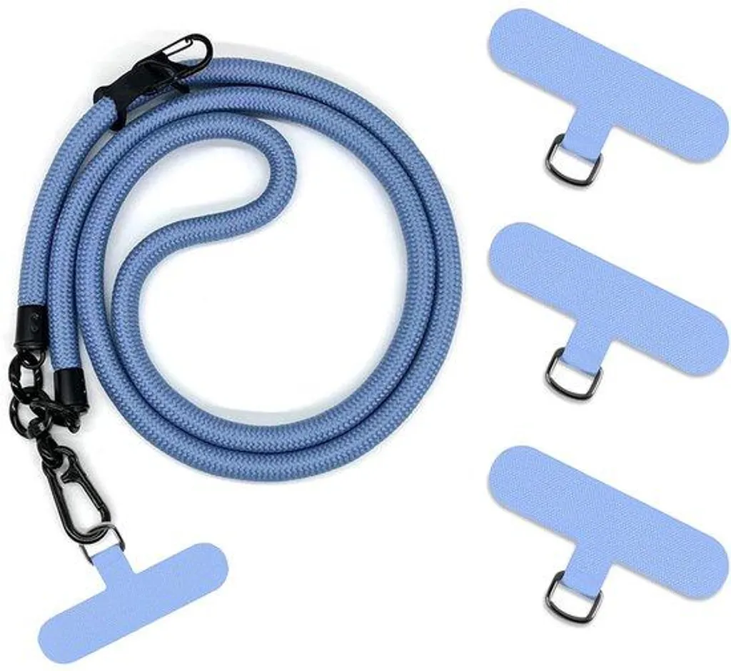 Chaîne de vélo bleu clair robuste contre la rouille et l'usure précoce
