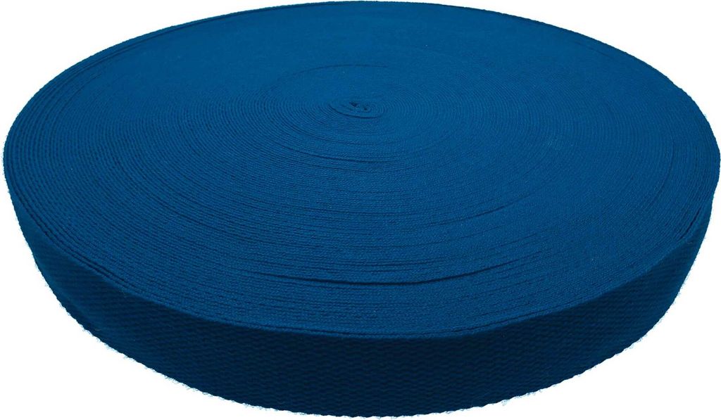 PolyBaumwolle Gurtband 45m x 38mm Tragband Taschenband Rucksackgurt