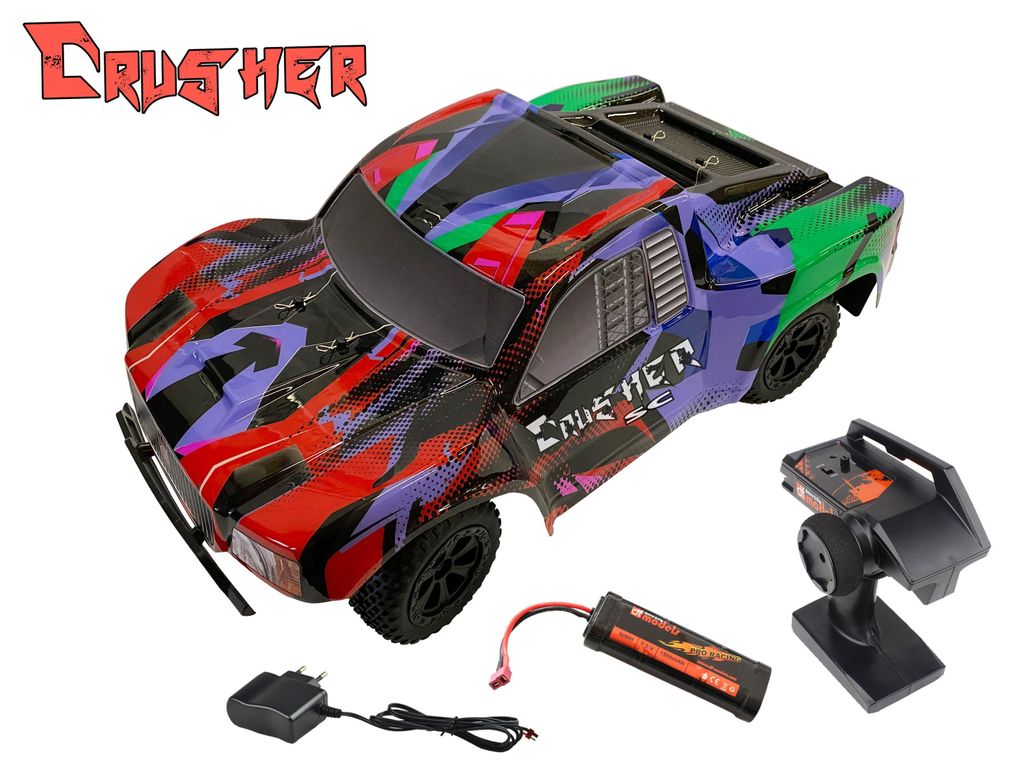 DF Models Crusher Race SC 2WD RTR - Akku 1500mAh, 7,2V Produktbild 
