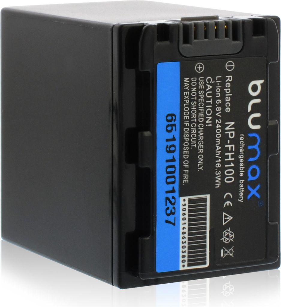 2x Blumax Akku | für Sony NP-FH100 Digitalkamera | Produktbild 