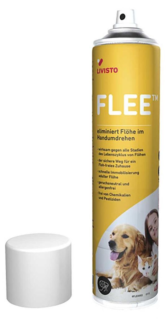 Flee 400 ml Umgebungsspray gegen Flohbefall bei Hunden und Produktbild 