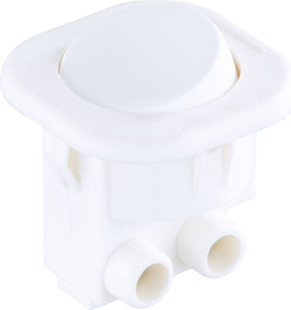 BACHMANN Wippenschalter Serie 8014, Ausschalter, unbel., 1polig, w/w