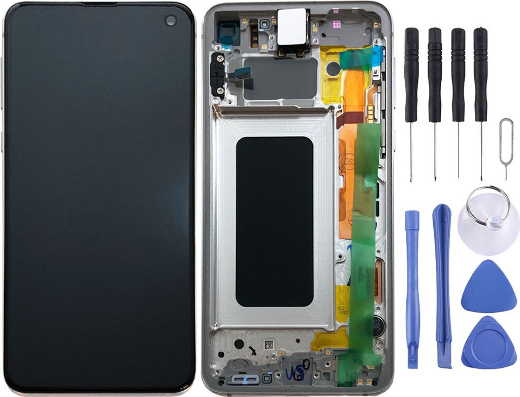 Samsung Display LCD Komplettset GH82-18852B Prism Weiß / Produktbild 