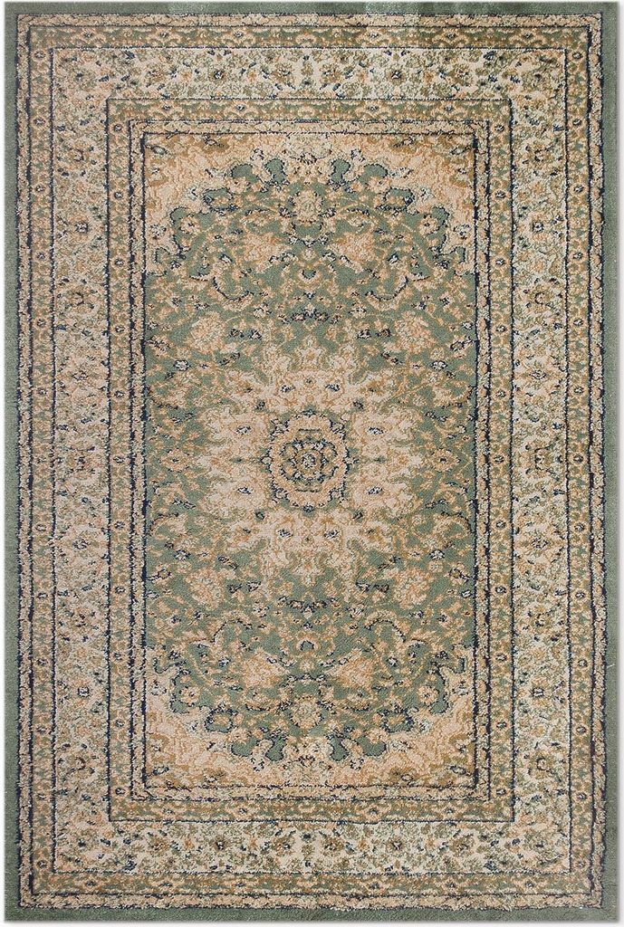 Vintage mit traditionellem Gelb – Vinyl Fußmatte – 140x210 cm – Rutschfest, Pflegeleicht & Langlebig