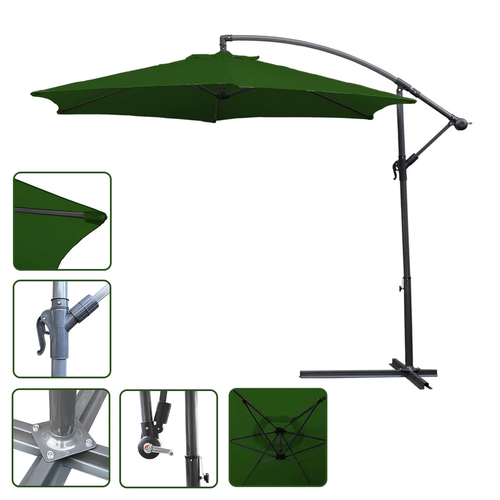 Garden Vibes: Ombrellone TolleTour 300 cm Verde | Estate 2026