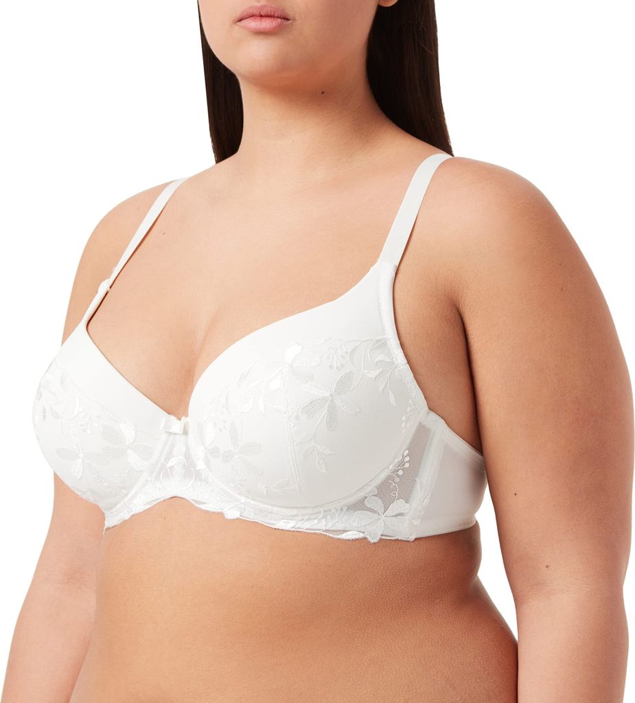 Triumph y Angel Spotlight WHU BH mit Bügel, Farbe: Elfenbein (Silk White), Größe: 70D