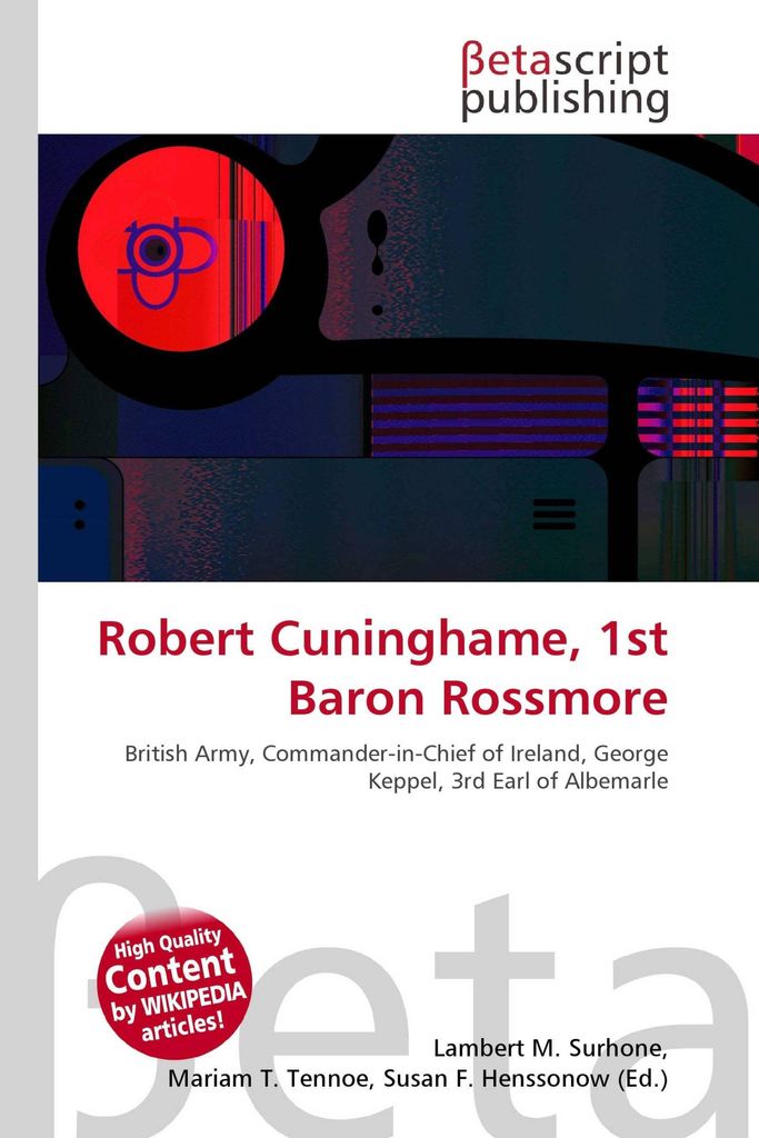 Robert Cuninghame, 1st Baron Rossmore