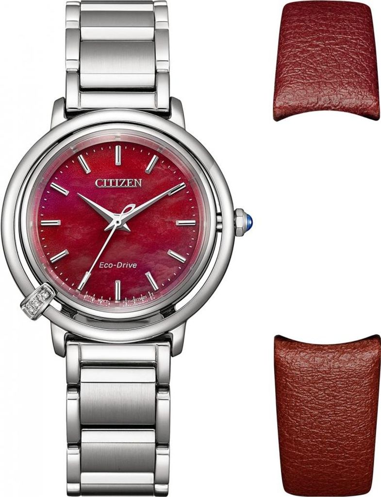 Citizen EM1090-78X Damenarmbanduhr Mit Wechselband