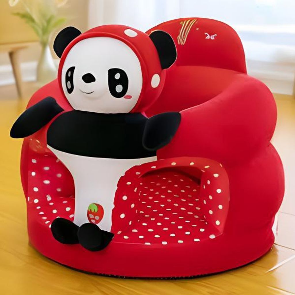 Simpatica poltroncina per bambini KIDOSIT rosso