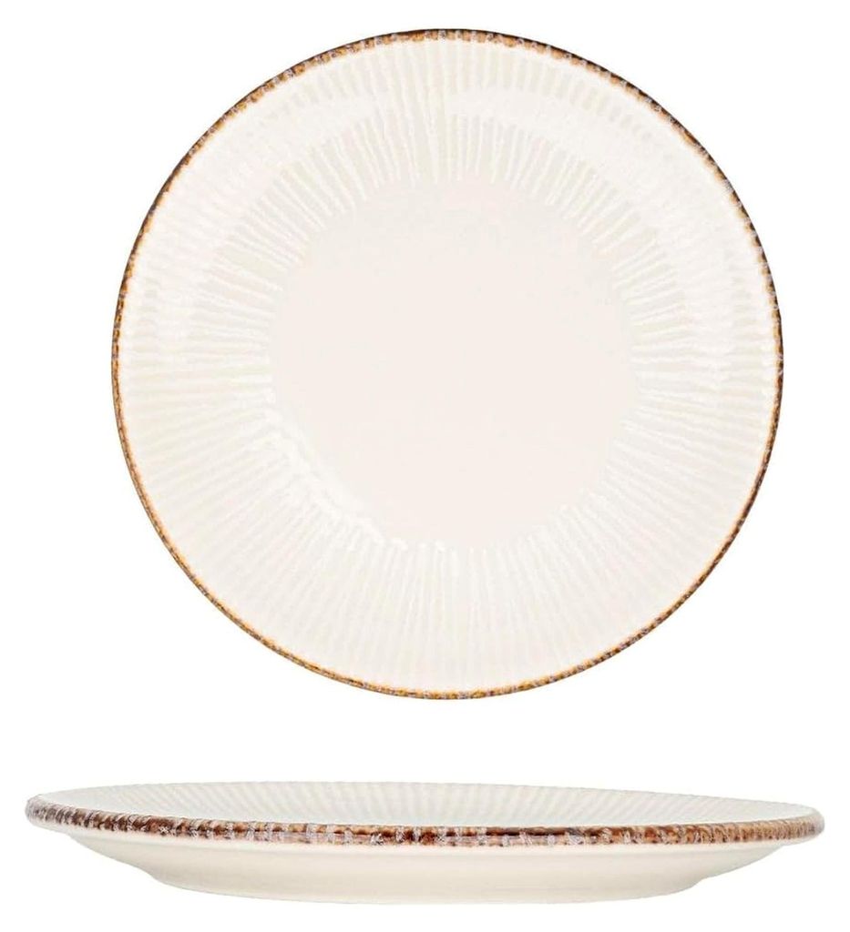Dessertteller - Grace - Porzellan - 23 cm - 6er Set