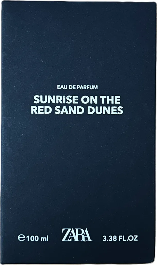 Eau de Parfum Homme Zara Sunrise On The Red Sand Dunes - Flacon 100 ML