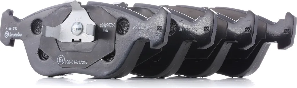 Jeu de plaquettes de frein avant pour Volvo C70 S70 V70 I Brembo P86013