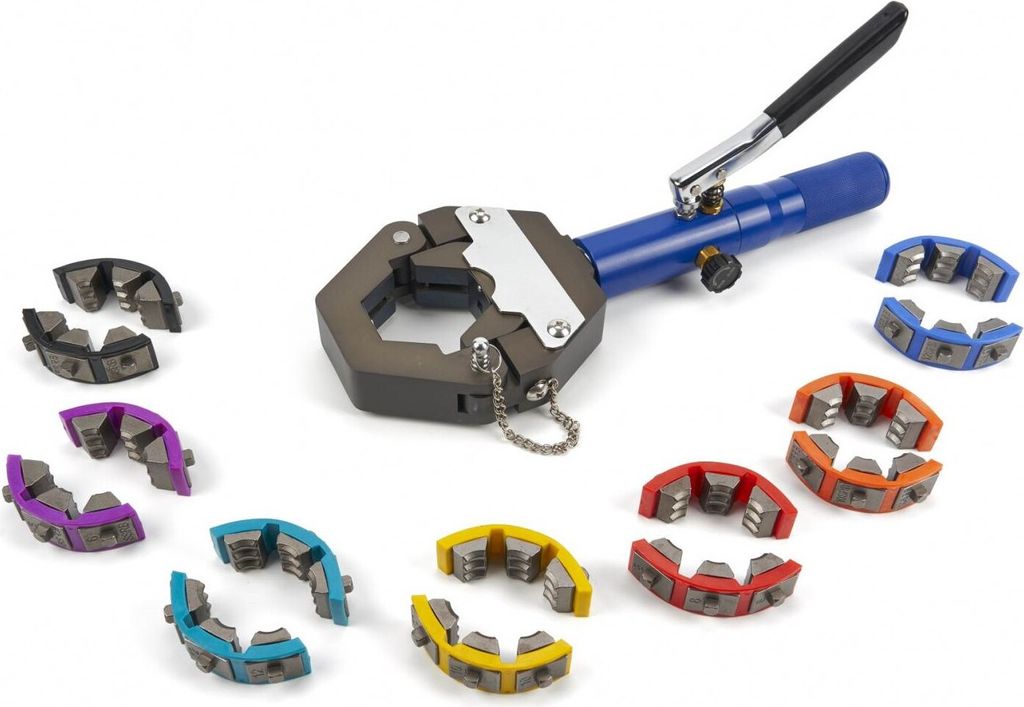 HBM Professional Hydraulik-Crimpwerkzeug, Crimpwerkzeug für Hydraulikschläuche