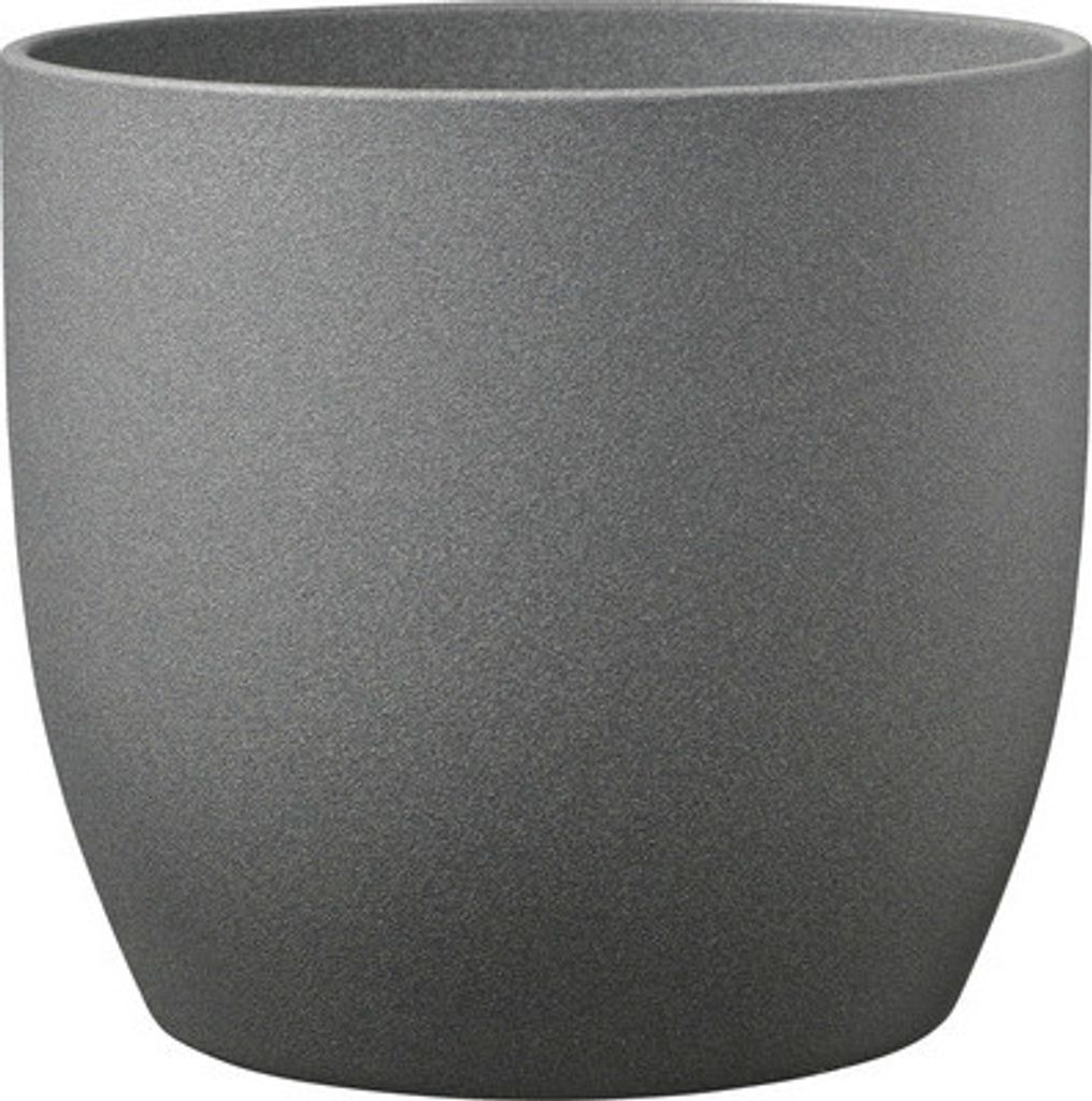 Blumentopf Soendgen Basel Stone Keramik Ø 27 cm H 26 cm Produktbild 