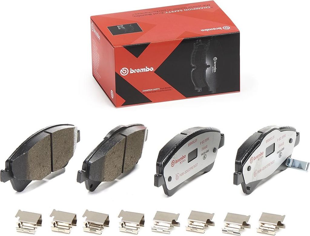 BREMBO Bremsbeläge Satz Vorne für TOYOTA AURIS (NRE15, ZZE15, ADE15, ZRE15, NDE15) P 83 109X