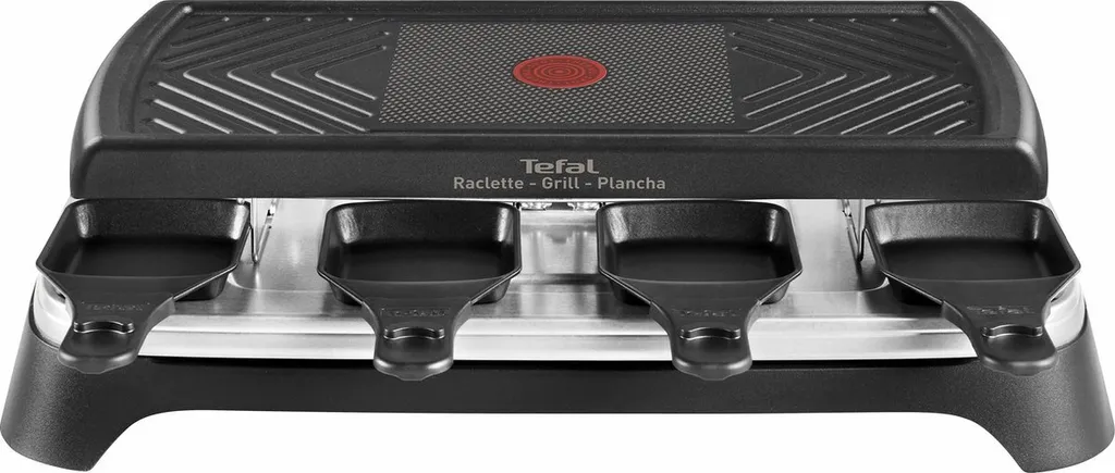 Appareil à Raclette et Grillade 8 Personnes Tefal Smart RE4598 Noir