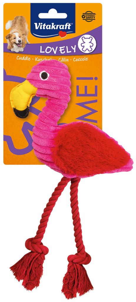 Vitakraft For You Flamingo - Jouet pour chien ; 1 pièce Image du produit 