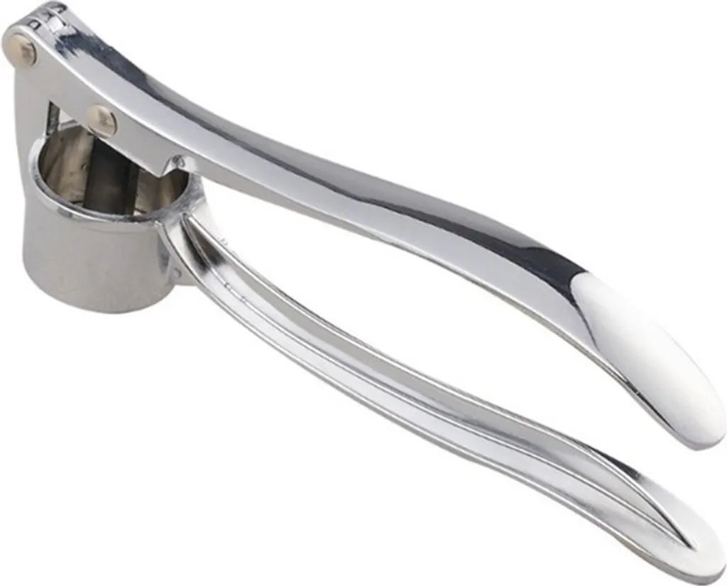 Knoblauchpresse Edelstahl Fleischwolf Ingwer Brecher Knoblauch Presser Chopper Easy Squeeze Rostschutz Ergonomischer Griff Easy Clean