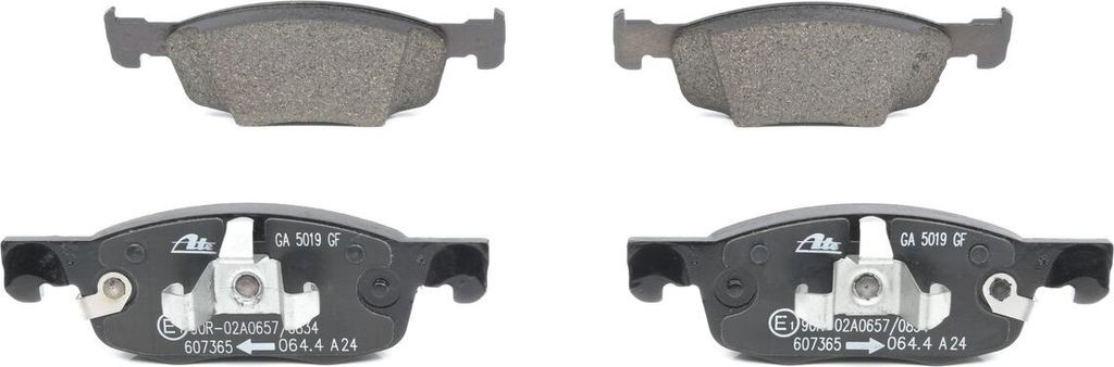 ATE Bremsbeläge Satz Vorne für TOYOTA YARIS (P21, PA1, PH1) 13.0460-7365.2