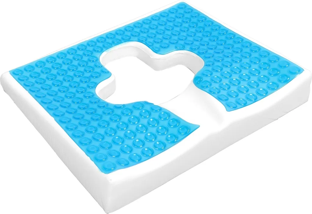 Coussin de positionnement anti-escarre ergonomique en fibre respirante