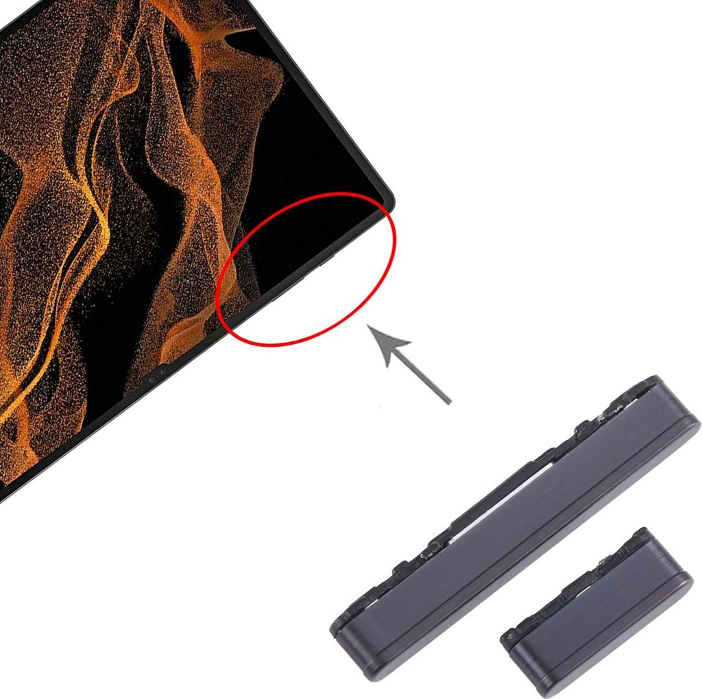 Für Samsung Galaxy Tab S8 Ultra Power Button & Volume Button Ersatzteil Reparatur