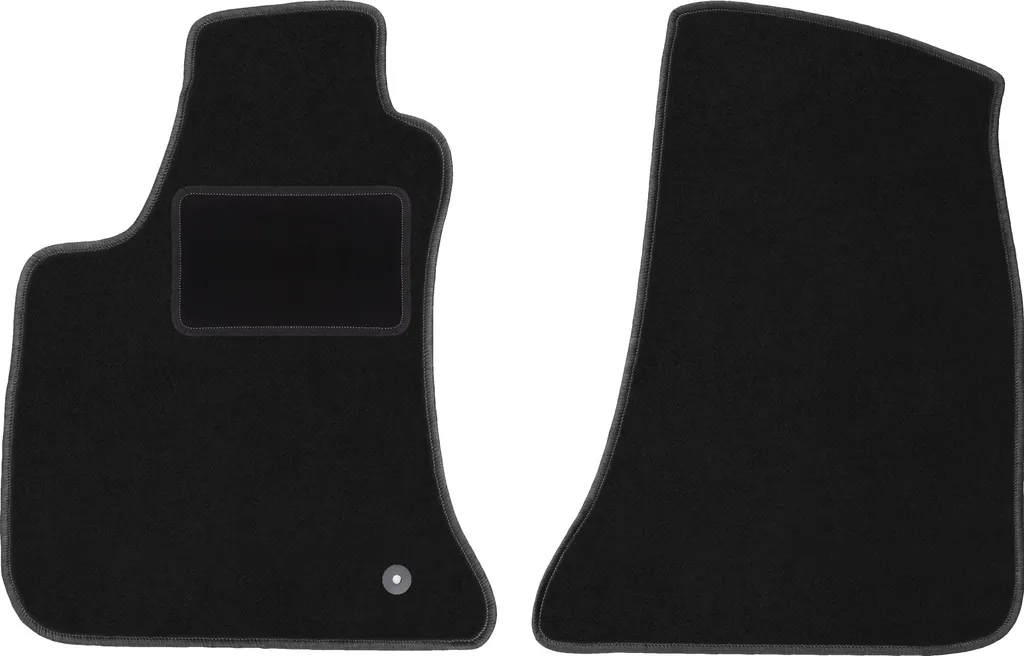 Tappetini Dodge Charger 2006-2010 Velours Neri Anteriori Wielganizator