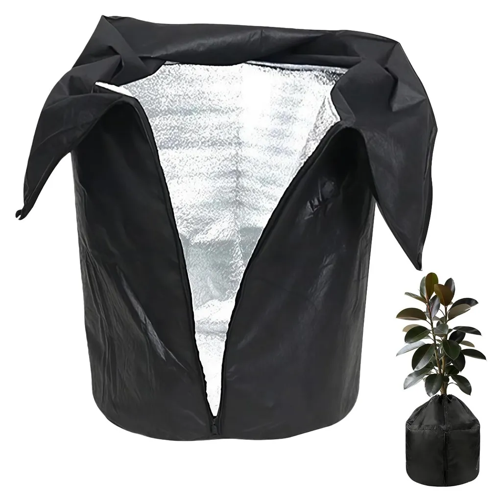 Protection hivernale pour plantes en pot et arbres de terrasse avec zip