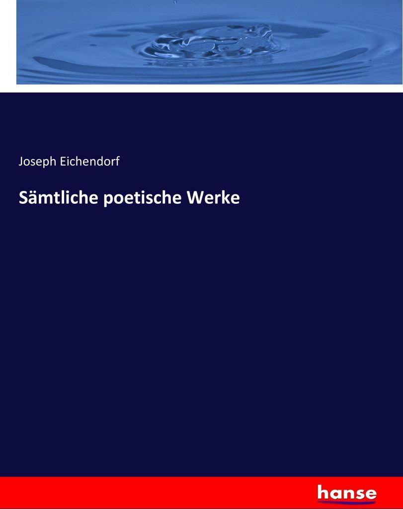 Sämtliche poetische Werke