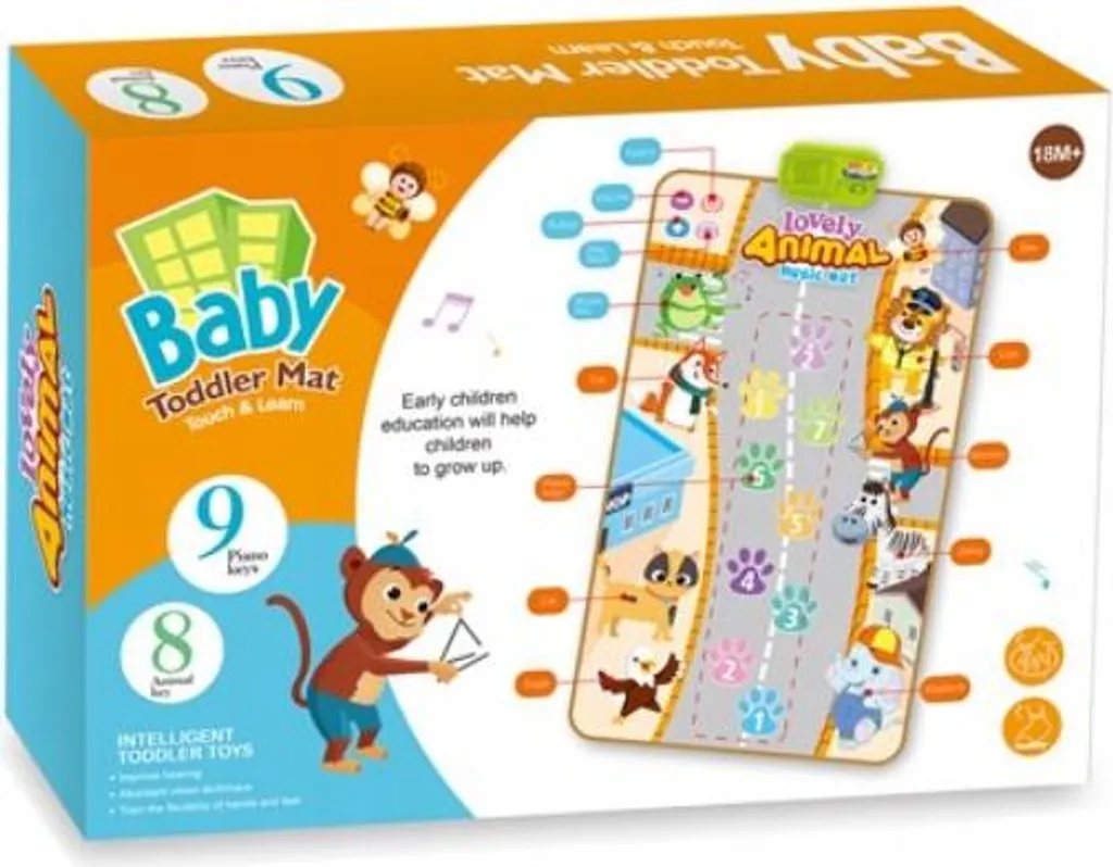 Matériel Musical Interactif Enseignant les Bruits d'Animaux pour Bébé - 3
