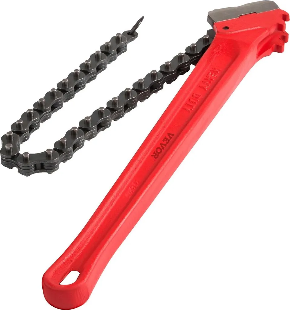 Clé à chaîne 36 pouces avec chaîne 760 mm en acier forgé ultra résistant