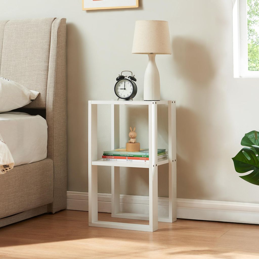 Beistelltisch 'Thyholm' mit Ablage Nachttisch 55x30x30 cm Produktbild 