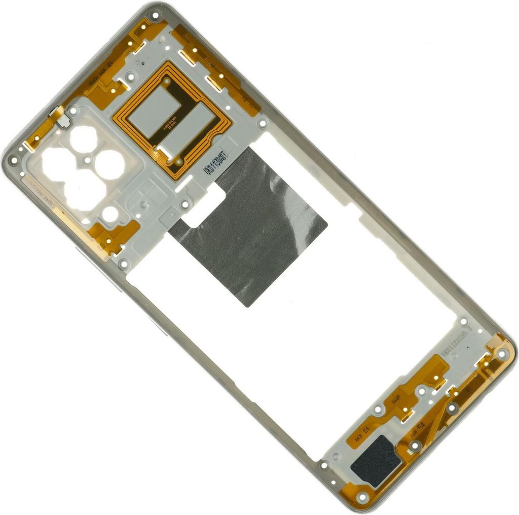 Gehäuse Rahmen für Samsung Galaxy A42 5G Silber
