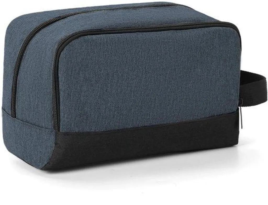 Nécessaire de toilette homme pour voyage cabine et valise bleu moyen